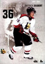 2001-02 Halifax Mooseheads #8 Patrick Gilbert