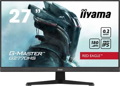 iiyama G-Master G2770HS-B1 Gaming Monitor 27 Zoll, Full HD, IPS, 180 Hz, 0,2 ms - Bild 1 von 4