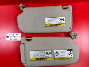 ✅2005-2009Hyundai Tucson Shades Sun Visor Gray Sunvisors Factory RH LH Visors - Picture 1 of 8