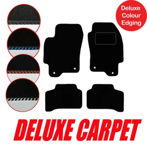 Jaguar X type manual 2001 to 2009 Tailored Car Mats Deluxe Carpet & Edging 4 pcs - Picture 1 of 11