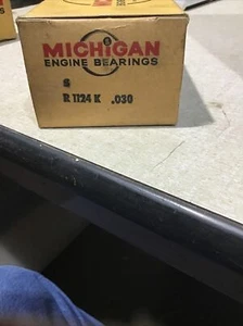 NOS Chicago R1124K Crankshaft Bearing Set Vintage 6 cylinder Chevrolet 0.030” - Picture 1 of 1