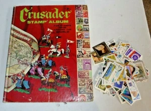 Kreuzritter Whitman Briefmarkenalbum Briefmarken aus aller Welt Buch 1967 mit Briefmarken - Bild 1 von 7
