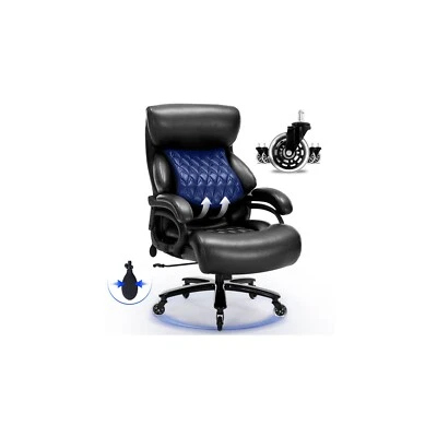 600LBS Large Heavy Duty Office Chair,Big and Tall Office Chair for Heavy People - Image 1 of 4