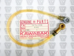Kawasaki NOS NEW 16134-028 Oil Pipe Assy KD KE KD175 KE175 - Picture 1 of 3