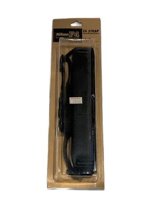 Vintage Nikon F4 Leather / Nylon Adjustable Camera Strap - NEW - image 1 of 2