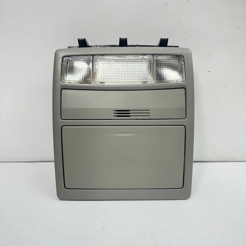 2007 - 2011 Toyota Camry teto console superior cúpula luz óculos de sol cinza próprio - Imagem 1 de 4