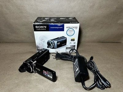 Sony Handycam HDR-CX200 High Definition Camcorder  w/ Charger and Box *Read* - Image 1 of 4