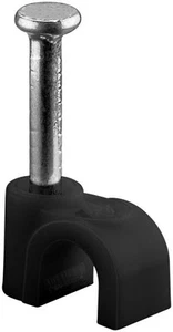 Kabelschelle 4 mm, schwarz; Befestigung für Kabel mit Durchmesser bis 4 mm; Durc - Bild 1 von 1