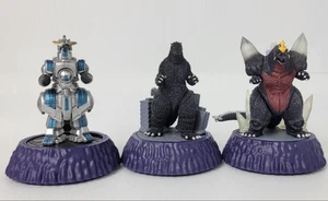 Godzilla SpaceGodzilla Moguera 1994 HG D+ Gashapon 2" Figure Set Bandai Capsule - Picture 1 of 13