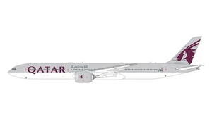 Qatar Airways Boeing 777-9 Folded A7-BKA GeminiJets GJQTR2278 1:400 PRE-ORDER - Picture 1 of 1