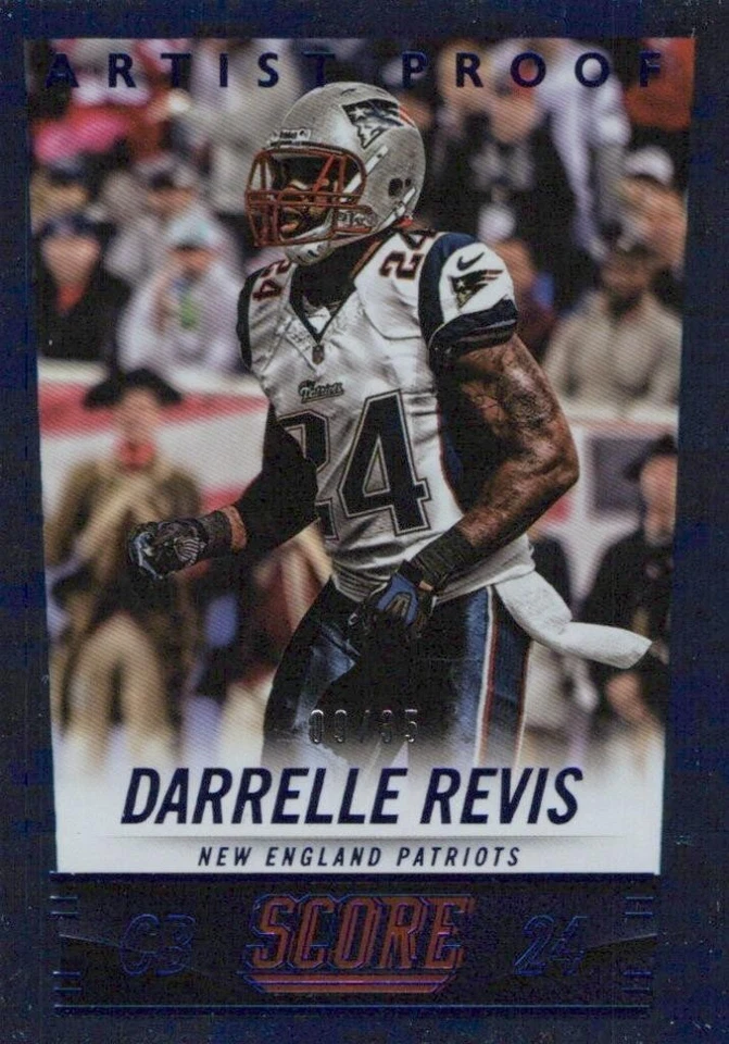 2014 Score Artist's Proof /35 #133 Darrelle Revis Patriots - Image 1 of 1