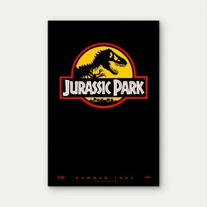 Impresión metálica lista para colgar de la película Jurassic Park (1993) - Imagen 1 de 6