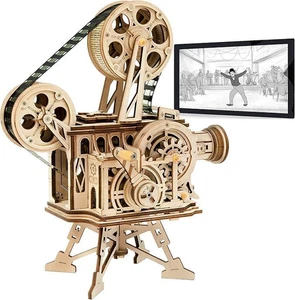 Vitascope Puzzle 3D Kit Di Modelli in Legno per Adulti per Costruire Puzzle Tagl - Foto 1 di 12