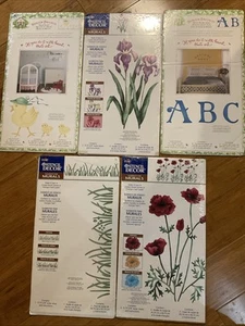 Plaid Wall Stencil Kit Stencil Decor Lot Of 5 - Picture 1 of 12