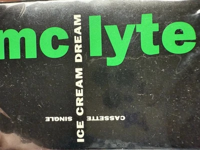 SEALED 1992 MC LYTE ICE CREAM DREAM RAP HIP HOP CASSETTE BROOKLYN NEW YORK - Image 1 of 4