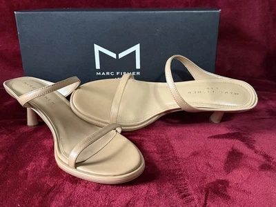 Marc Fisher Alonde Strappy Heeled  Sandal Medium Natural Tan 9m - Image 1 of 4