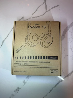 Auriculares inalámbricos estéreo Bluetooth Jabra Evolve 75 HSC040W Foto 1 de 4