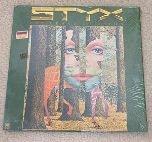 Styx The Grand Illusion Vinyl LP w/Poster 1977 A&M Records w/Shrink Wrap - Picture 1 of 8