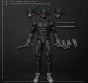 Daredevil Vigilante Kit 1/12 Marvel Legends Mezco unbemalt Custom Figur - Bild 1 von 4