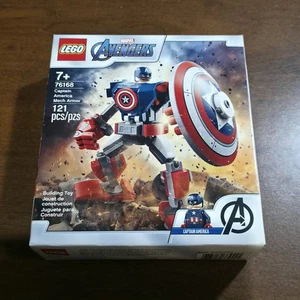LEGO #76168 Marvel Captain America Mech Armor Brand New Sealed Retired - Bild 1 von 2