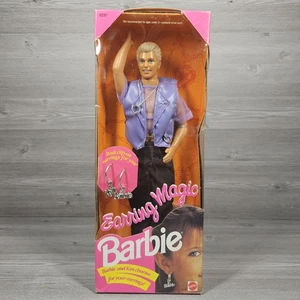 Vintage Ohrring Magic Ken Puppe 1992 Mattel Barbie 2290 Neu in Box mit Ohrringen - Bild 1 von 10
