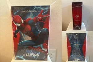 New Hot Toys MMS658 The Amazing Spiderman 2 1/6 The Amazing Spiderman Rare Japan - Picture 1 of 7