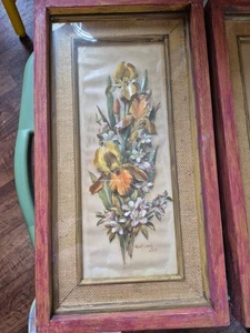 Robert Laessig Fiore di carta arte 3D, incorniciato - Foto 1 di 5