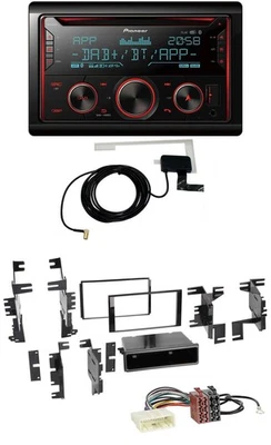 Pioneer 2DIN MP3 DAB USB CD Bluetooth Autoradio für Nissan Juke Navara NV ab 12 - Bild 1 von 4