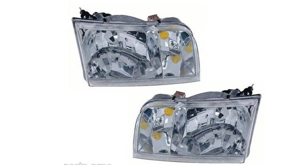 Fit for 1998-11 FORD CROWN VICTORIA New Replacement Headlights PAIR / - Imagem 1 de 1