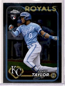 2024 Topps Chrome Samad Taylor RC Kansas City Royals #243 - Picture 1 of 2