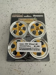 Hot Works Racing Factory TM0606 HW Wheel 06 (x4) Tamiya/TT01/TT02/TA02/TA03/TL01 - Picture 1 of 3