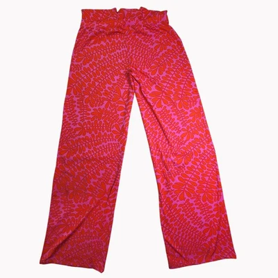 Trina Turk женщин большой Trellis печать высокая талия широкие ноги плавать чехол брюки - Изображение 1 из 4