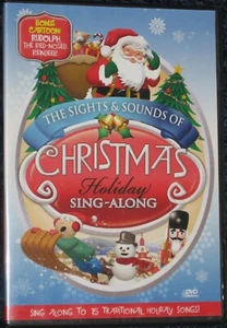 NEW DVD The Sights & Sounds of CHRISTMAS Holiday Sing-Along Sealed Free Ship ! - Picture 1 of 2