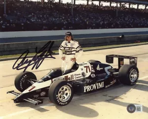 ARIE LUYENDYK SIGNED AUTOGRAPHED 8x10 PHOTO INDY 500 RACING LEGEND BECKETT BAS - Picture 1 of 2