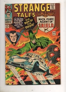 Strange Tales #144 Looks VF+ 8.5 but is Fn 6.0 1ST APP TAZZA! DR. STRANGE 1966 - Bild 1 von 3