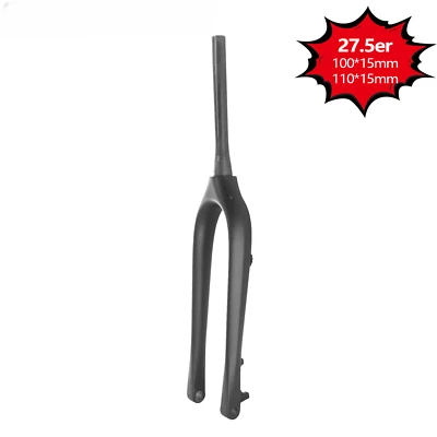 27.5er Carbon Fiber MTB Bike Hard Fork BOOST Carbon Mountain Bike Front Fork  - Image 1 of 4