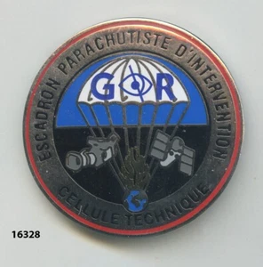 Insigne , Esc. Parachutiste d’Intervention de la Gendarmerie Nationale   -  GOR. - Imagen 1 de 1