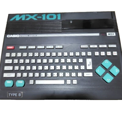MSX MX-101 CASIO Personal Computer System - Computer vintage retrò testato - Immagine 1 di 3