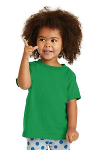 Port & Company Toddler Short Sleeve Core Cotton Crew Neck Stylish T-Shirt CAR54T - Picture 1 of 14