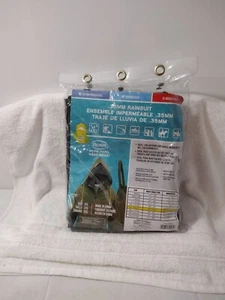 3 Piece Men's 3X-Large 51" - 54" Chest .35MM Rainsuit / Boss 3PR0300GG - Picture 1 of 12