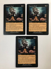 3x Hypnotic Cloud Invasion Magic Cards, Light Play Condition FREE SHIPPING