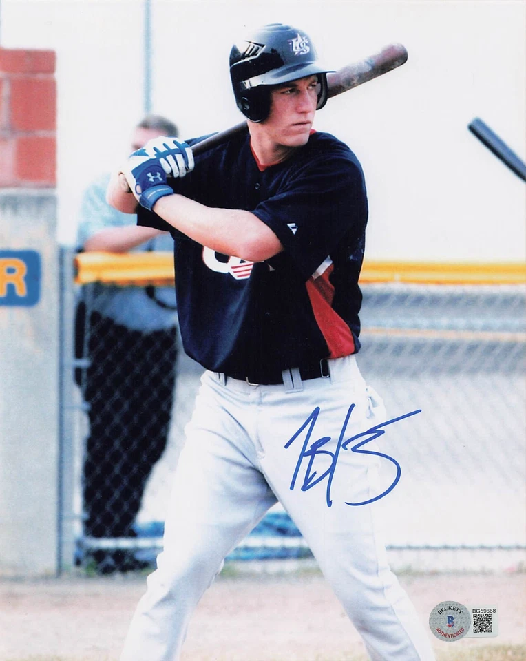 Todd Frazier Signed 8x10 Photo Team USA (BAS BG59668) - Image 1 of 1