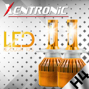 XENTRONIC LED HID Headlight kit H4 9003 White for 1993-1997 Honda Civic del Sol