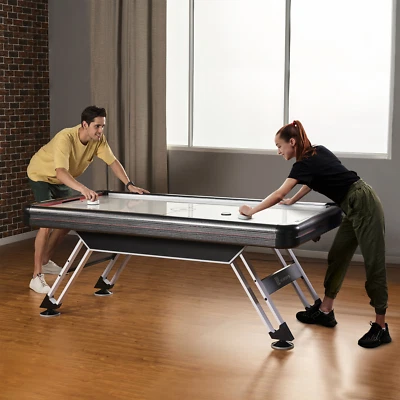 AIR HOCKEY TABLE TOP WITH AIR AIRHOCKET GAME MD SPORTS 7 FT+ PUCKS PUSHERS NEW ~ - Image 1 of 4