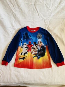 Star Wars Collectables The Last Jedi Fleece Pajama Shirt, Boys 10/12 - Picture 1 of 10