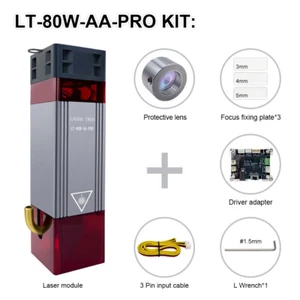 Módulo láser de potencia óptica de 10 W para grabadora hágalo usted mismo máquina de corte, kits de asistencia de aire - Imagen 1 de 15