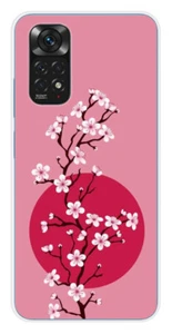 Coque en silicone imprimée compatible Xiaomi Redmi Note 11 4G Cherry blossom - Picture 1 of 3
