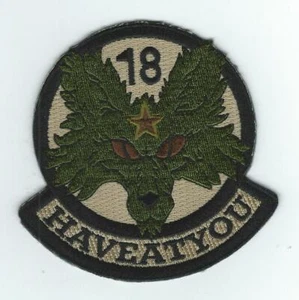 18th AGGRESSOR SQUADRON "HAVE AT YOU" (THEIR LATEST) ocp patch - Picture 1 of 1