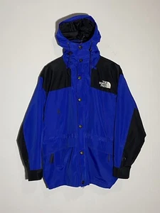 Vintage The North Face Gore-Tex 3-In-1 Jacket M Blue Black Fleece Liner Hooded - Picture 1 of 24