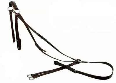 Top Quality Soft Leather Breastplate With Running Martingale Attachment . - Image 1 of 3